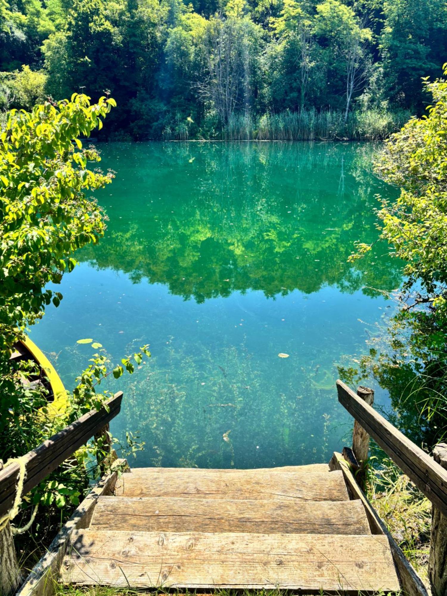 ホテル Green River - Robinzonski Kamp ドゥガ・レサ エクステリア 写真